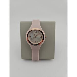 A New Day Women's Contemporary Watch Rose Gold Pink Minimalist Feminine